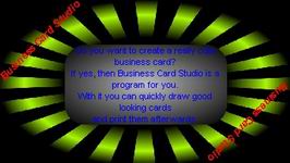 Powerful ease-of-use tool for designing and printing nice looking templates of business cards. With its help you'll be able to create custom cards composed of various graphic shapes.